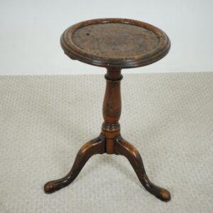 Georgian Pollard Oak Tripod, Side, Wine Table Scotland 1780 F-1584