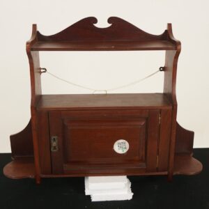 Antique Victorian Walnut Hanging Cabinet, Cupboard, Scotland 1890 F-755