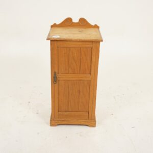 Antique Victorian Pine Night Stand , Bedside, Lamp , End Table Scotland 1890 F-1143