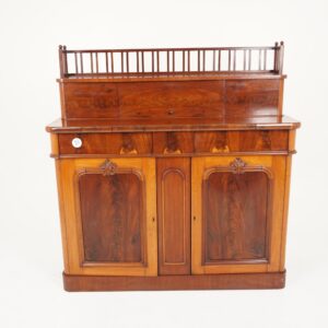 Antique Victorian Walnut Sideboard, Chiffonier, Buffet, Scotland 1870, F-781