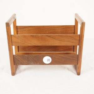 Mid-Century Teak Magazine Rack, Modern Canterbury, Scotland 1950, F-1102