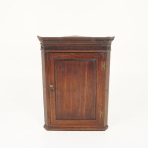 Antique Oak Hanging Corner Cabinet, Scotland 1800, F-122