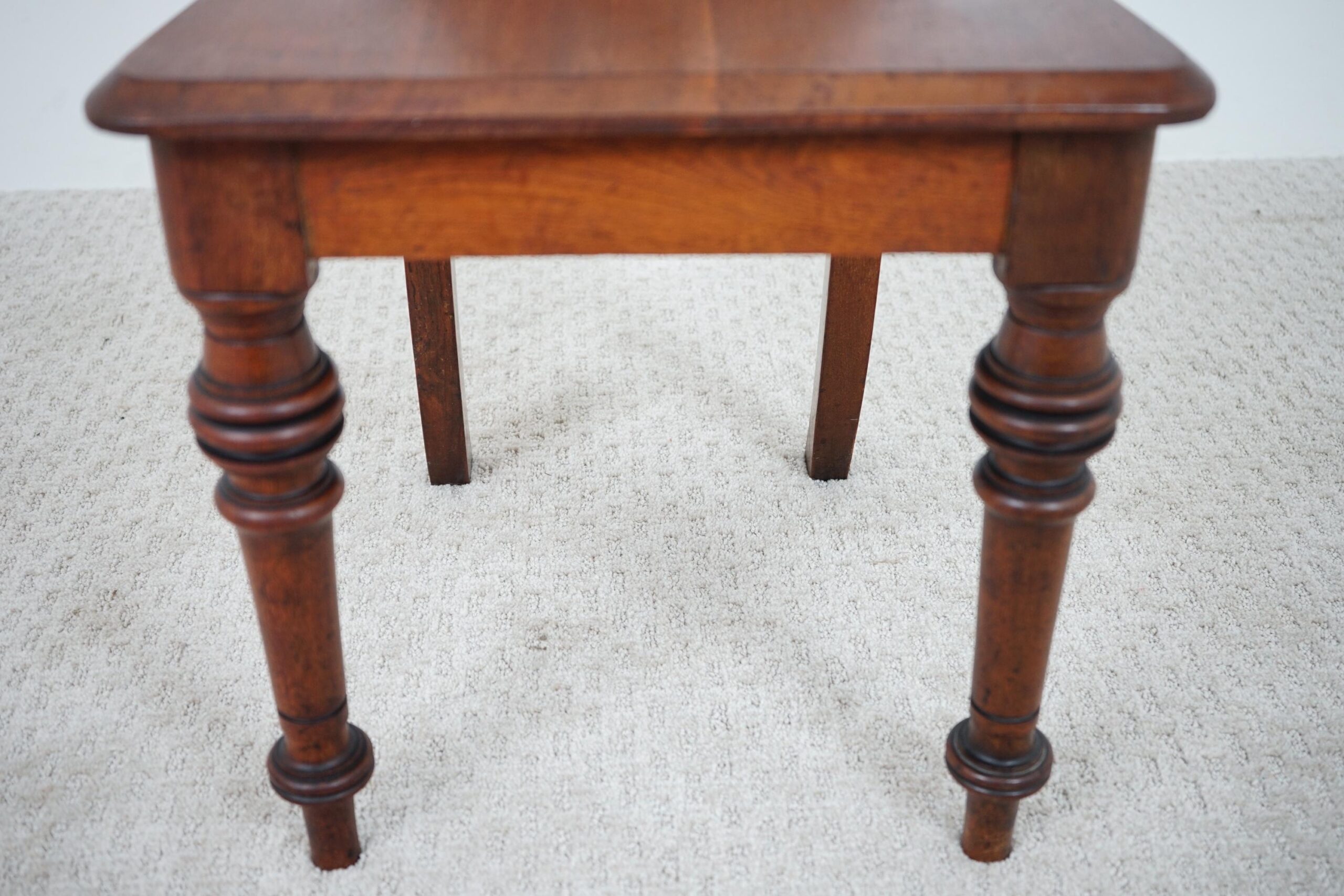 19th Century Carved Walnut Hall Chair - Scotland 1870 F-1620 - Image 7